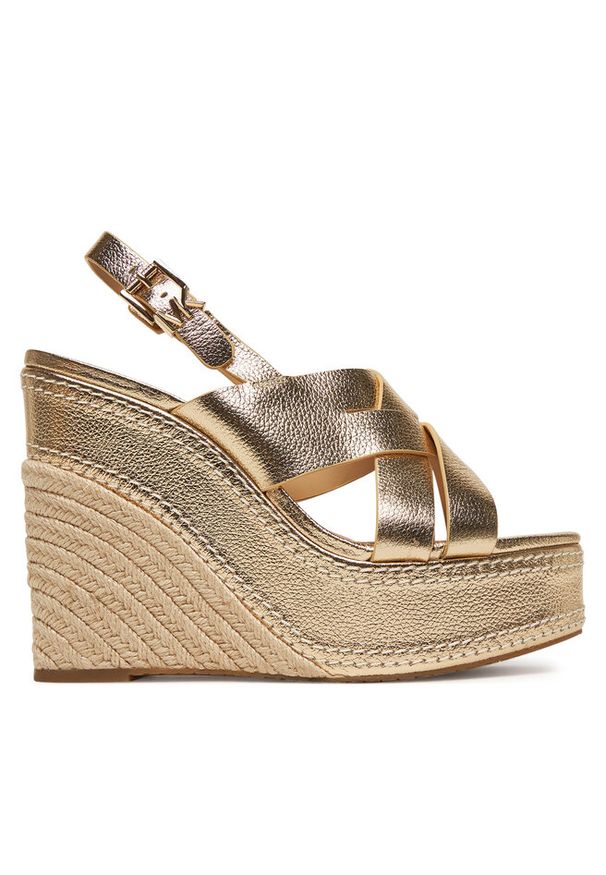 Espadryle MICHAEL Michael Kors. Kolor: złoty