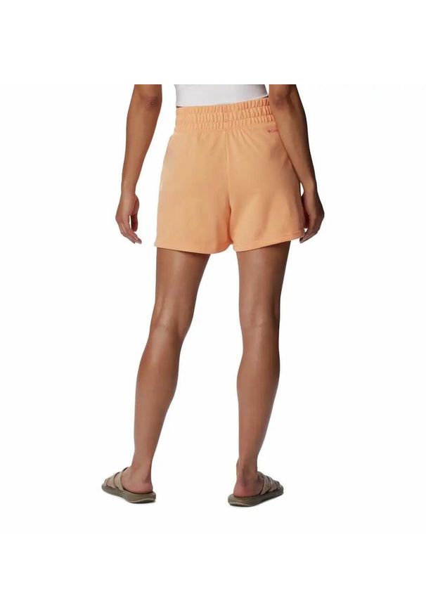 columbia - Krótkie Spodenki Sportowe Columbia Logo Iii French Terry Short. Kolor: pomarańczowy. Długość: krótkie