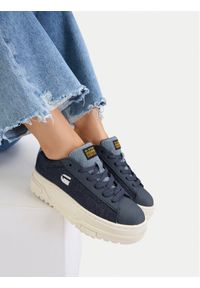 G-Star RAW - G-Star Raw Sneakersy CEO-COLS Niebieski. Kolor: niebieski. Materiał: materiał #1