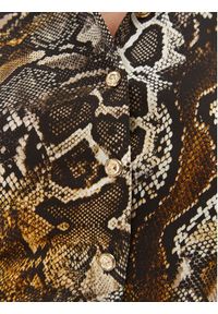 Just Cavalli Bluzka 75PAL228 Żółty Slim Fit. Kolor: żółty. Materiał: wiskoza #3