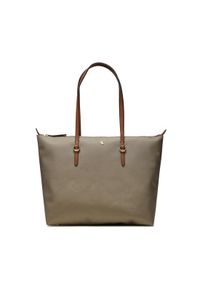 Lauren Ralph Lauren Torebka 431916737003 Brązowy. Kolor: brązowy. Materiał: skórzane