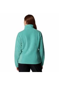 columbia - Bluza polarowa damska Columbia Benton Springs Full Zip rozpinana. Kolor: niebieski. Materiał: polar. Sport: turystyka piesza