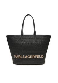Karl Lagerfeld - KARL LAGERFELD Torebka 241W3027 Czarny. Kolor: czarny. Materiał: skórzane