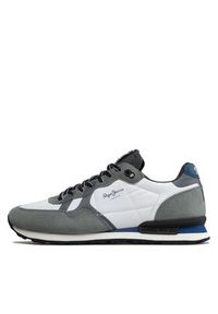 Pepe Jeans Sneakersy Britt Man Print PMS30852 Biały. Kolor: biały. Materiał: materiał. Wzór: nadruk #6