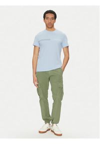 Tommy Jeans T-Shirt Entry Graphic DM0DM20779 Niebieski Slim Fit. Kolor: niebieski. Materiał: bawełna #5