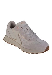 skechers - Tenisówki Skechers Model 177151 Kolor Beżowy. Kolor: beżowy. Materiał: skóra, materiał. Model: Skechers Sport. Sport: turystyka piesza