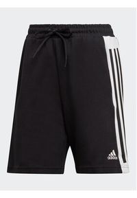 Adidas - adidas Szorty sportowe Future Icons HK4554 Czarny Regular Fit. Kolor: czarny. Materiał: bawełna. Styl: sportowy #6