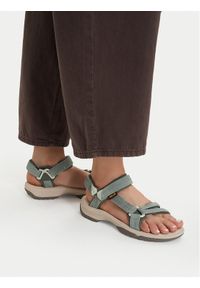 Teva Sandały Terra Fi Lite Suede 1124035 Zielony. Kolor: zielony. Materiał: skóra, zamsz #1