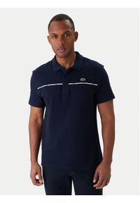 Lacoste Polo PH9863 Granatowy Regular Fit. Typ kołnierza: polo. Kolor: niebieski. Materiał: bawełna #1