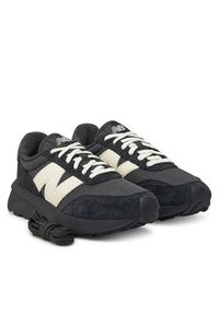 New Balance Sneakersy U370PB Czarny. Kolor: czarny. Materiał: skóra, zamsz #6