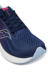 Saucony Buty do biegania Ride 18 S11000 Granatowy. Kolor: niebieski. Materiał: materiał