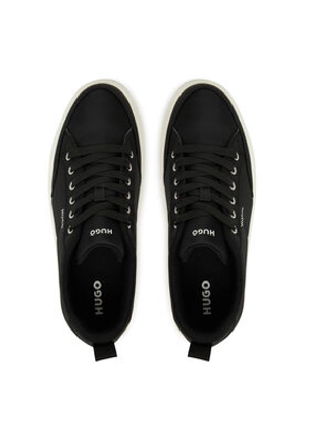 Hugo - HUGO Sneakersy Lyssa 50548178 Czarny. Kolor: czarny. Materiał: materiał