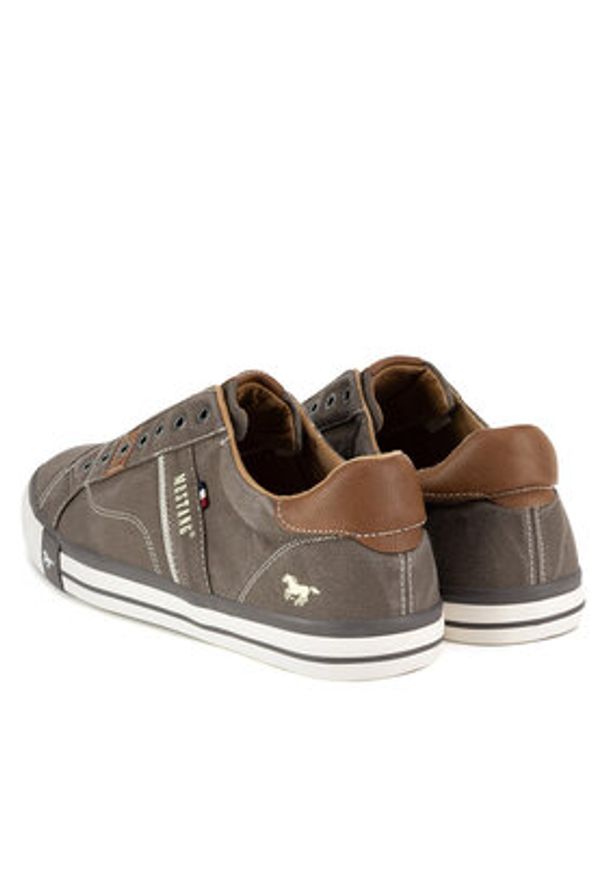 Mustang Trampki 4072-404 Szary. Kolor: szary. Materiał: materiał