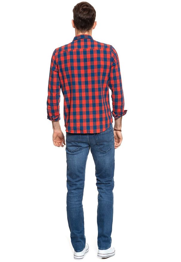 Lee - LEE SPODNIE MĘSKIE DAREN ZIP FLY TIME OUT L707JXDN 112118203. Wzór: aplikacja. Sezon: lato. Styl: klasyczny, elegancki