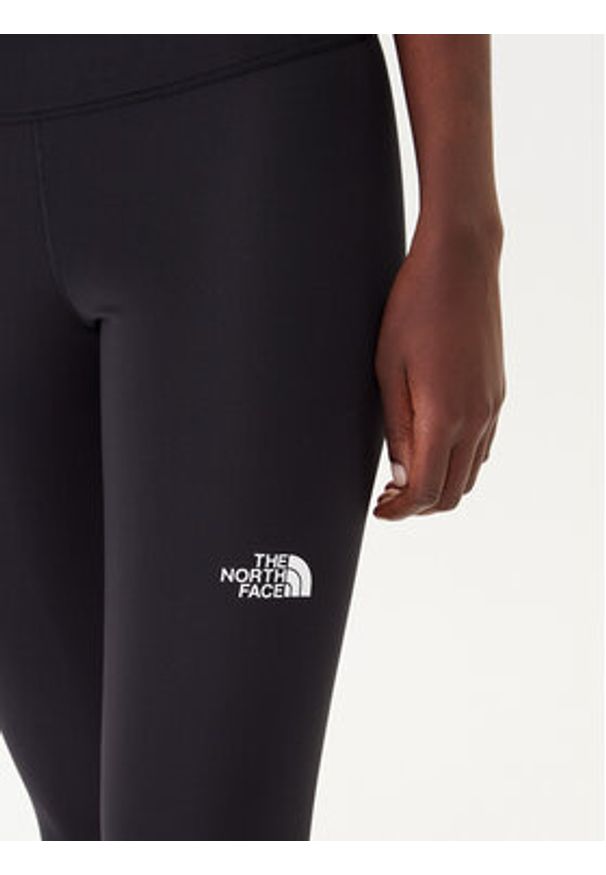 The North Face Legginsy Flex NF0A8EJE Czarny Slim Fit. Kolor: czarny. Materiał: syntetyk