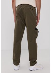 Reebok Classic Spodnie GV3434 męskie kolor zielony proste. Okazja: na co dzień. Kolor: zielony. Materiał: tkanina. Wzór: gładki. Styl: casual #2