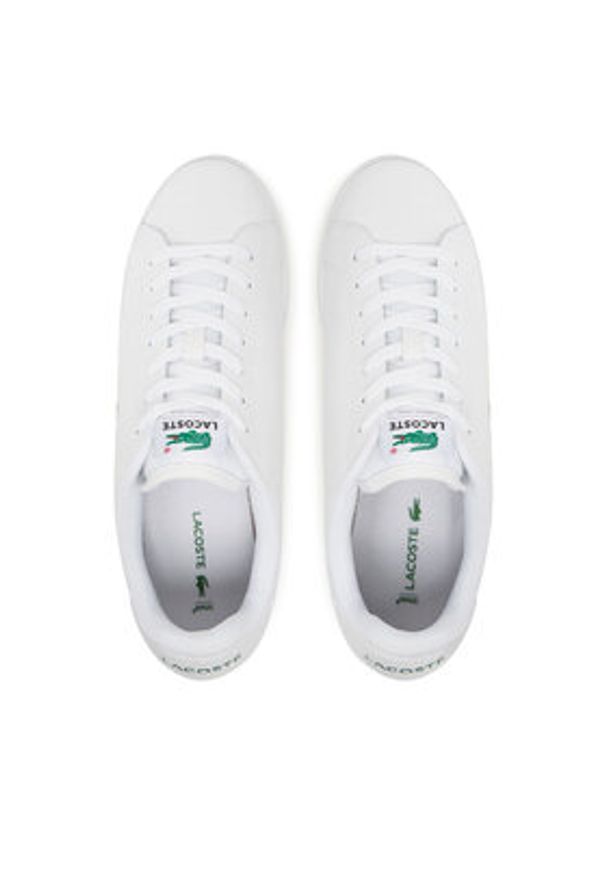 Lacoste Sneakersy Carnaby Cup 7-49SMA0035 Biały. Kolor: biały. Materiał: skóra