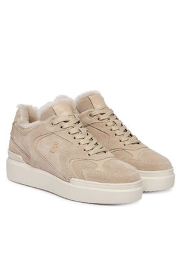 Bogner Sneakersy Hollywood 34 22540043 Beżowy. Kolor: beżowy. Materiał: skóra