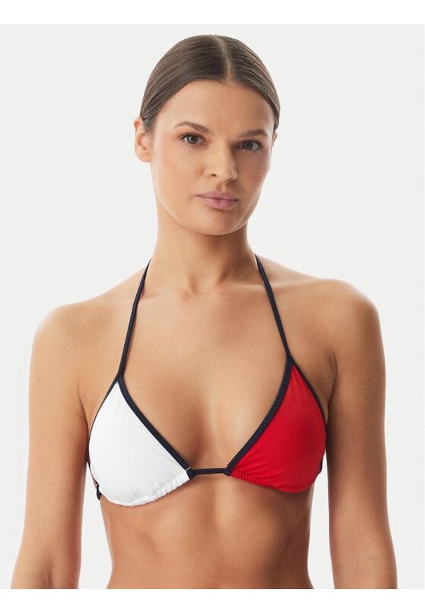 TOMMY HILFIGER - Tommy Hilfiger Góra od bikini UW0UW06574 Czerwony. Kolor: czerwony. Materiał: syntetyk