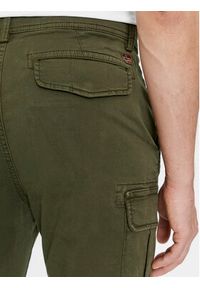 Napapijri Spodnie materiałowe Yasuni NP0A4H1G Zielony Regular Fit. Kolor: zielony. Materiał: bawełna #2
