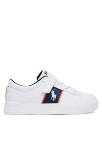 Polo Ralph Lauren Sneakersy RL04829101 Biały. Kolor: biały. Materiał: skóra #1