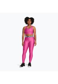 Legginsy damskie Under Armour HG Authentics. Kolor: różowy. Sport: fitness