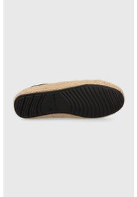 EMU Australia - Emu Australia espadryle Agonis Organic kolor czarny W12883.BLAK. Nosek buta: okrągły. Zapięcie: sznurówki. Kolor: czarny. Materiał: bawełna, guma #4