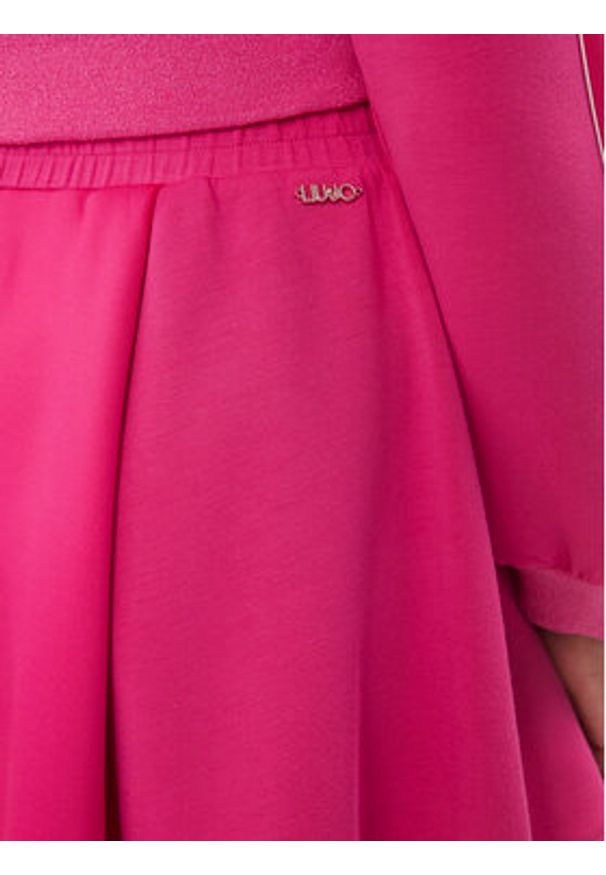 Liu Jo Sport Spódnica mini TA4145 J4616 Różowy Regular Fit. Kolor: różowy. Styl: sportowy