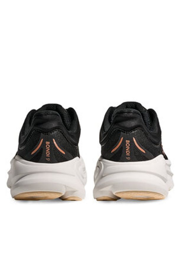 HOKA - Hoka Buty do biegania Bondi 9 1162012 Czarny. Kolor: czarny. Materiał: materiał