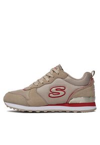 skechers - Skechers Sneakersy Step N Fly 155287/NAT Beżowy. Kolor: beżowy. Materiał: materiał #5