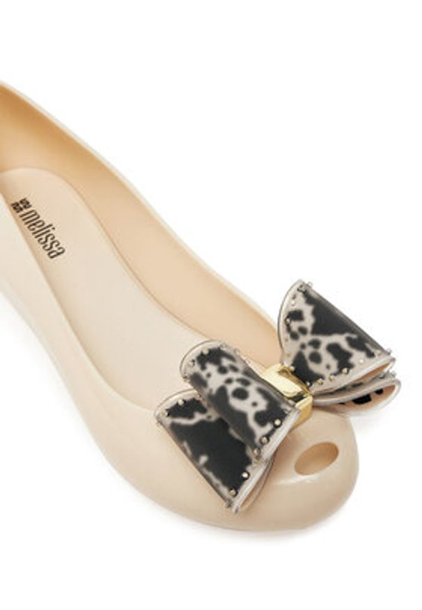 melissa - Melissa Baleriny Melissa Ultragirl Classic Bow Ad 35965 Beżowy. Kolor: beżowy