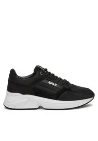 BALR. Sneakersy Brand Luxe Runner B1511.1043.101 Czarny. Kolor: czarny. Materiał: nubuk, skóra