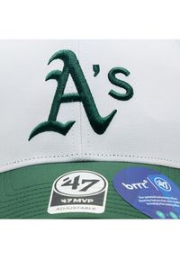 47 Brand Czapka z daszkiem MLB Oakland Athletics Brrr TT Snap 47 MVP B-BRTTS18BBP-WH Biały. Kolor: biały. Materiał: materiał