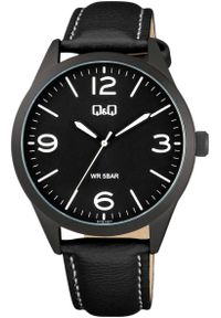 QQ - Zegarek Q&Q Q77B-002P męski czarny .. Kolor: czarny #1