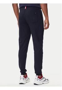 TOMMY HILFIGER - Tommy Hilfiger Spodnie dresowe Basic Branded MW0MW08388 Granatowy Regular Fit. Kolor: niebieski. Materiał: bawełna #6