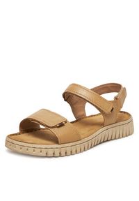 Go Soft Sandały WB-ULE-01 Beżowy. Kolor: beżowy. Materiał: skóra. Styl: street #7
