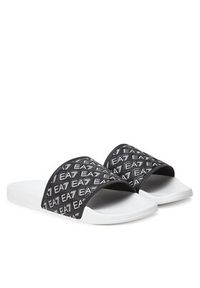 EA7 Emporio Armani Klapki 7X000109 AF15125 FC079 Czarny. Kolor: czarny