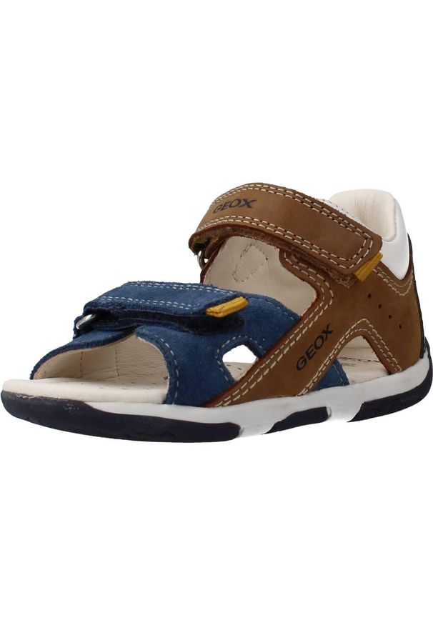 Geox - Sandały GEOX TAPUZ BOY A Wielokolorowy. Kolor: wielokolorowy. Materiał: skóra