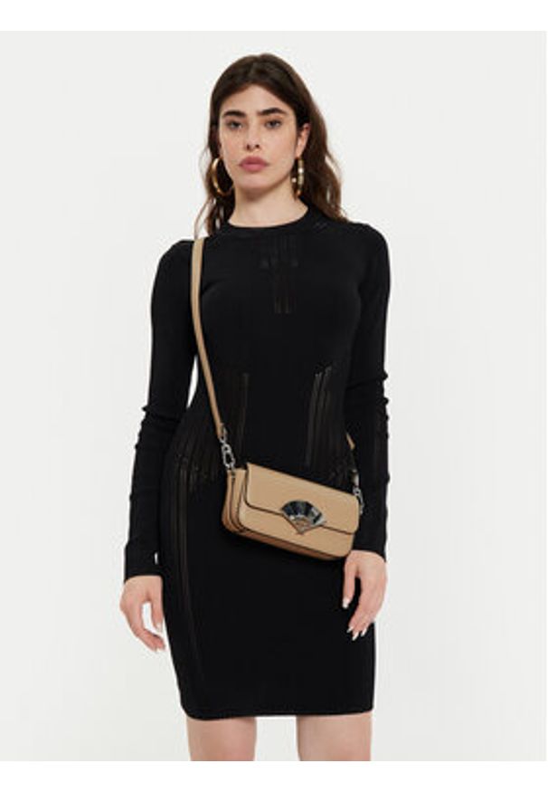 Karl Lagerfeld - KARL LAGERFELD Torebka 240W3195 Beżowy. Kolor: beżowy. Materiał: skórzane