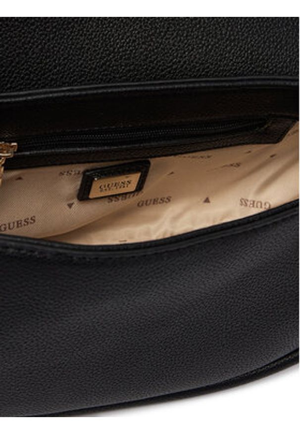 Guess Torebka Danya HWBG99 18190 Czarny. Kolor: czarny. Materiał: skórzane