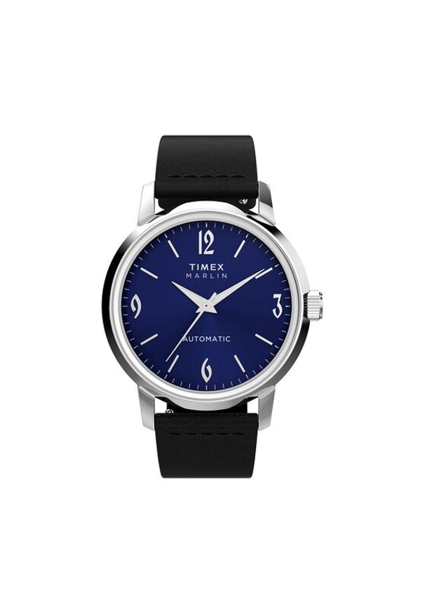 Timex Zegarek Marlin® Automatic TW2W93100 Srebrny. Kolor: srebrny