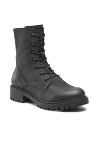 Clara Barson Trapery WS5600-09 Czarny. Kolor: czarny. Materiał: skóra #4