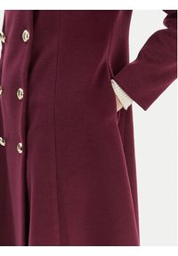 Rinascimento Płaszcz przejściowy CFC0126730003 Bordowy Regular Fit. Kolor: czerwony. Materiał: syntetyk #6