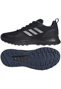 Adidas - Buty adidas Runfalcon 2.0 Tr M FZ3578 czarne. Kolor: czarny. Materiał: syntetyk. Szerokość cholewki: normalna
