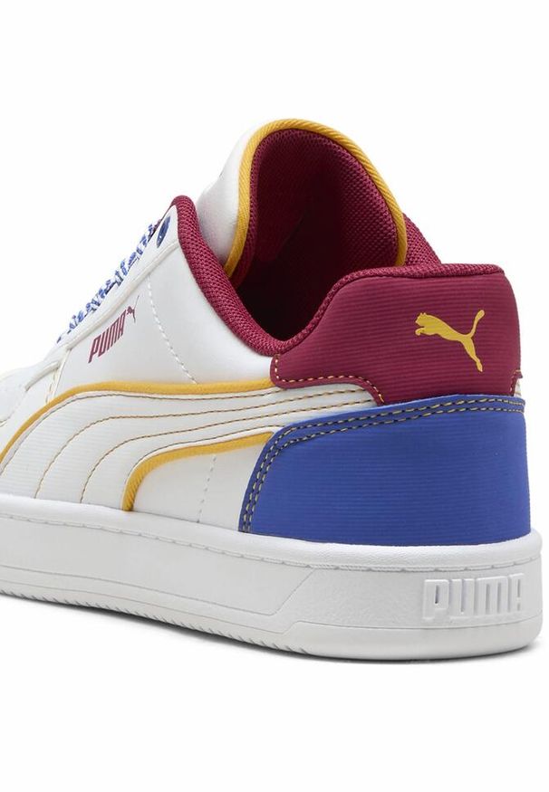 Puma - Młodzieżowe sneakersy Caven 2.0 Starblitz PUMA White Vivid Blue Port Red. Kolor: biały, niebieski, czerwony, wielokolorowy. Sezon: lato