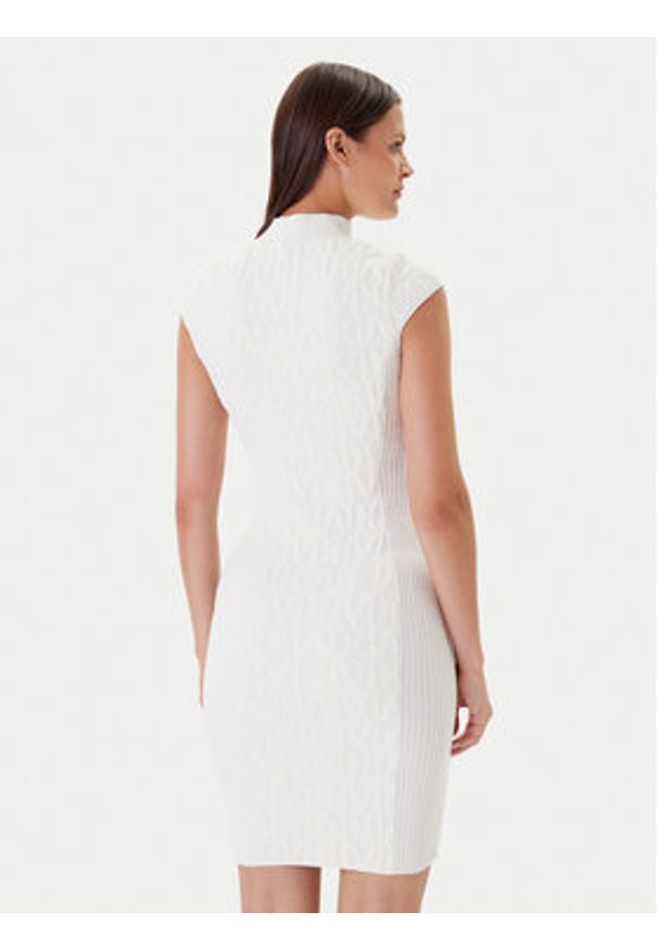 Marciano Guess Sukienka codzienna 4BGK0A 5661Z Beżowy Bodycon Fit. Okazja: na co dzień. Kolor: beżowy. Materiał: syntetyk. Typ sukienki: proste, bodycon. Styl: casual