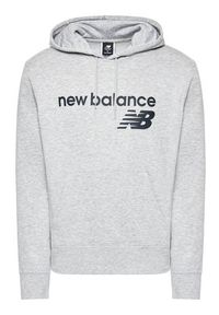 New Balance Bluza C C F Hoodie MT03910 Szary Relaxed Fit. Kolor: szary. Materiał: bawełna, syntetyk #4