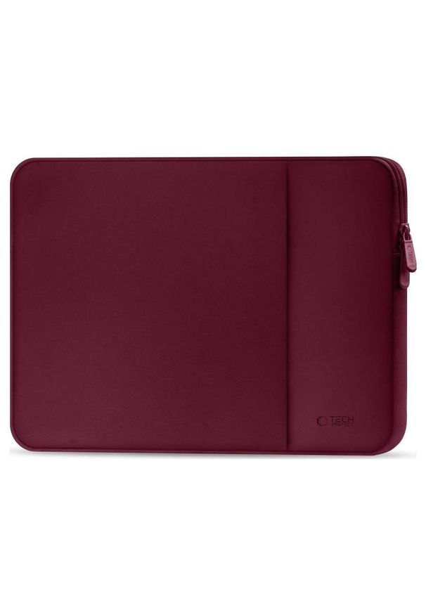 TECH-PROTECT - Etui Tech-Protect Neopren 15-16'' bordowy. Kolor: czerwony. Materiał: neopren