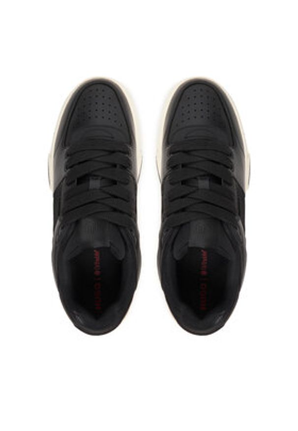 Hugo - HUGO Sneakersy Yarrow 50558018 Czarny. Kolor: czarny. Materiał: materiał