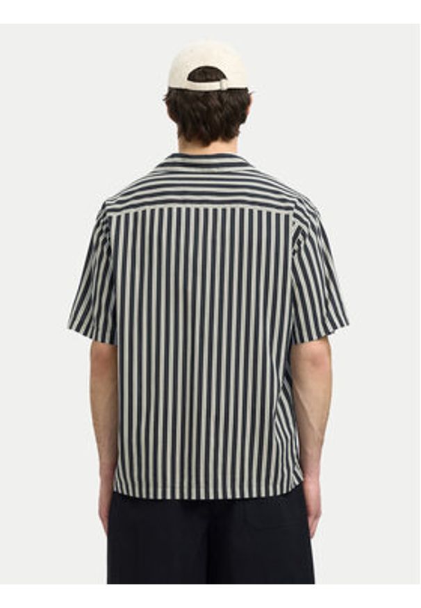 Selected Homme Koszula 16091381 Granatowy Relaxed Fit. Kolor: niebieski. Materiał: bawełna